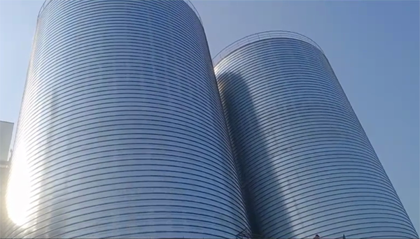 海西2座混凝土高架卷板仓